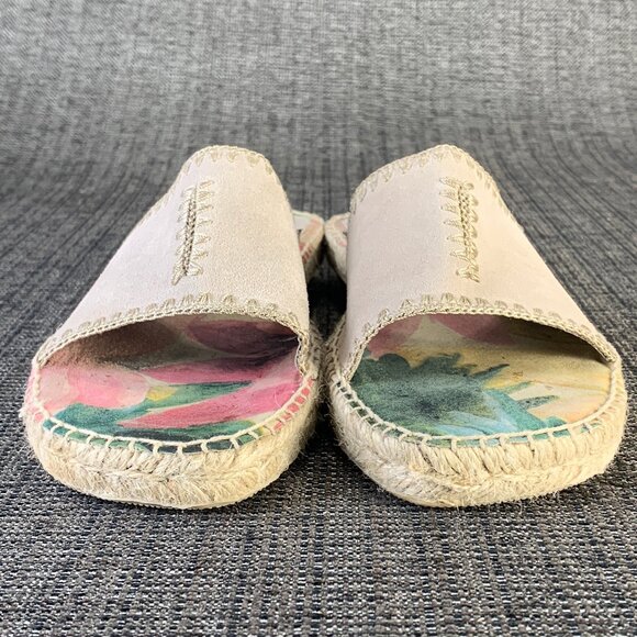 Baretraps Kicker Floral Slide Sandals - Womens 10M - print canvas leather - Picture 8 of 12